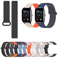 Silicone Waterproof Strap for Amazfit GTS2/GTS4 mini/GTS3/GTS2e/GTS 2/3/4/2e/Active/Active2 Smart Wa