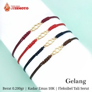 TERBARU GELANG TALI EMAS MODEL SERUT HEKSANA J5ISMOYO