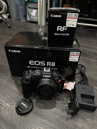 Canon R8 with RF 28mm f2.8