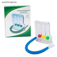 onetimingnice 3 Balls Breathing Exerciser Lung Function Improve Trainer Respiratory Spirometry OTN