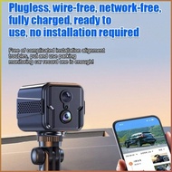 💕4K/Ultra-Wide Angle💕 Built-in Battery High-Definition Lens Surveillance Camera | 4K Full-Color Soft
