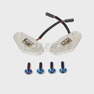 For CF 675SR 675SRR 675SR-R 675 SR motorcycle retrovisors seat cover decorative LED light mirror bas