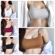 Chic ladies Push Up Bra Woman Yoga Brallete Simple T-SHIRT Bra