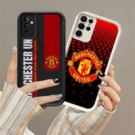CK-73 Manchester United Shockproof Casing for Samsung A55 A54 M15 S25 S24 S21 FE Ultra