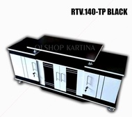 Meja tv led / tv tabung 32 inch - 43 inch minimalis modern serbaguna Ekonomis Kekinian motiv elegan