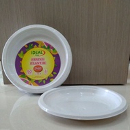 IDEAL Large Plastic Plate P-09/ plastic plate/ cake plate large plastic cake plate