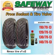 Fast send SAFEWAY TIRE FOR NMAX 8PLY RATING (FREE SealantPito)