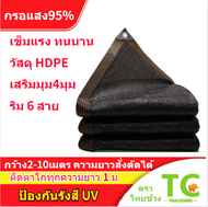 ผ้ากันแดด มีตาไก่สีดำ ตาข่ายบังแดด สแลนกันแดด กรองแสง95% ที่บังแดด ผ้าใบบังแดด ม่านบังแดดและฉนวนกันความร้อนที่ดี ม่านบังแดดช่วงการ ราคาพิเศษ