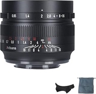 7artisans 50mm F0.95 Large Aperture Manual Prime Lens APS-C for Fuji FX-Mount Mirrorless Cameras Lik