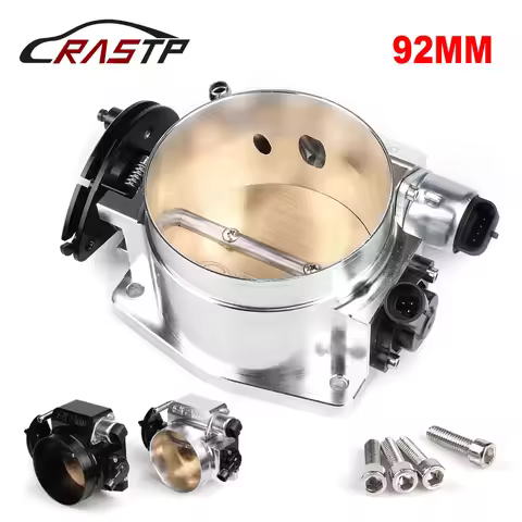 RASTP - Universal Racing 92mm Intake Manifold Throttle Body Plate Assembly for LS1 LS2 LS3 LS6 LSX C