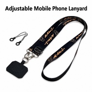 Crossbody Phone Lanyard Adjustable Neck Strap Phone Case Chain Strap Durable Anti-lost Phone Shoulde