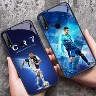 YS-46 CR7 Ronaldo HD Glass Casing for Oppo A3X A3i A40 Realme C53 C31 C35 GT 6 Narzo N53 50A Prime