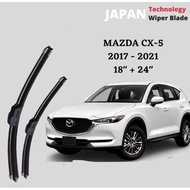 Mazda Cx5 Cx-5 Wiper Premium Full Silicon Soft Wiper Blade Japan Technology