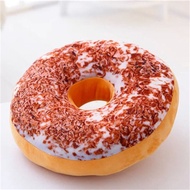 PUZHE Birthday Gift 40cm Pillow Cover Stuffed Toy Chocolates Donut Nap Pillow Donut Plush Toy Donut 