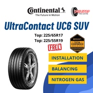 Continental UltraContact UC6 SUV Tyre X50 X70 CX5 CRV Lexus Tayar 225/65R17 225/55R19 235/55R20 225 