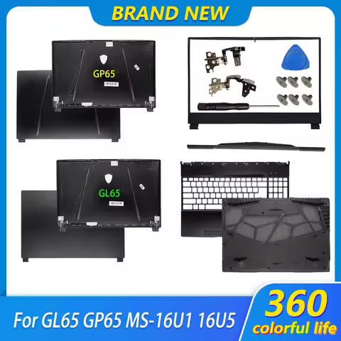 Original New For GL65 GP65 MS-16U1 16U5 16U7 LCD Sreen Back Cover Front Bezel Palmrest Upper Top Cas