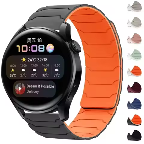 Magnetic Silicone Strap for Xiaomi Watch S4 S3 S2 S1 Pro Bands 22mm Strap for Xiaomi Watch 2 Pro Mi 