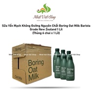 Sữa Yến Mạch Nguyên Chất Không Đường Boring Oat Milk New Zealand 1L