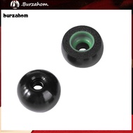 BUR_ 1Pair Earphone Tips Wireless Noise Reduce Memory Foam Black Ear Buds Tips for Jabra-Elite65T for Sony-WF-1000XM3