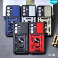 Samsung S25 Samsung S25 Plus Samsung S25 Ultra Case Softcase slide Armor Case Robot + Slide Camera C
