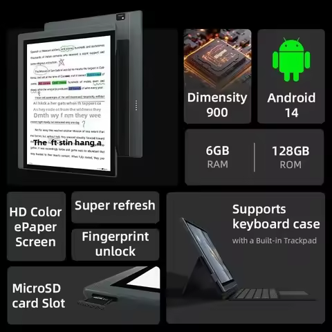 Bigme B1051C E-ink Screen Tablet 10.3 inch Ebook Reader, CPU Dimensity 900 with 6 +128GB, Android 14