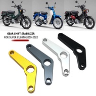 Fit For Honda Super Cub 110 CUB110 2022-2023 CNC Aluminium Shifting Gear Stabilizer Shift Support Pl