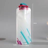 [Valitoo]✿ 700mL Reusable Sports Travel Portable Collapsible Folding Drink Water Bottle Kettle Outdoor Sports Plastic Water Bottle