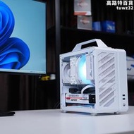 機械大師C24小方糖i5 13400F 13600KF RTX4060 4060Ti 獨立顯示卡小型可攜式迷你ITX主