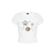 [SET ĐỒ NỮ] 1 Áo ôm body Babytee Mùa Hè Sôi Động + 1 Quần Short Melow trắng Kill System