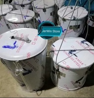 Balde ng taho (DOS MEDYA) complete set (PANGLAKO) stainless