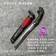 golok berkebun golok mcn golok golok motif ukir kembang golok baja supertajam khas Banten COD