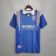 Top quality 1996-1997 Glasgow Rangers home retro jersey GASCOIGNE #8