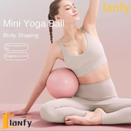 LANFY Pilates Ball, 25cm PVC Yoga Ball, Pilates Equipment Mini Exercise Anti Burst Thickened Fitness