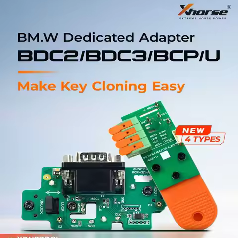Xhorse XDNPBDGL BM Dedicated Adapter BDC2/BDC3/BCP/U work with Multi Prog, VVDI PROG, Key Tool Serie