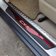 Sticker For Auto Mazda CX-5 CX 5 CX5 Door sill Strip Accessories Car Pedal Protectors Trim Cover 201