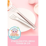 Stainless steel tongs 24 cm stainless steel bread tongs 24 cm bread tongs stainless steel food tongs