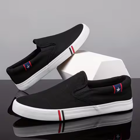 Men's Slip-On Casual Shoes, Lightweight Running Shoes for Men