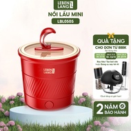 Nồi Lẩu Nấu Mì Đa Năng Mini Lebenlang LBL0505 - 600W Dung Tích 1100ml Bảo Hành 2 Năm Hàng Chính Hãng