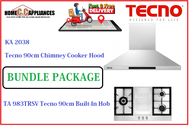 TECNO HOOD AND HOB FOR BUNDLE PACKAGE ( KA 2038 &amp; TA 983TRSV ) / FREE EXPRESS DELIVERY