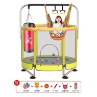 SereneLife Trampoline with Net Enclosure – ASTM Approved, Stable, Strong Kids and Adult Trampoline with Net – Outdoor Trampoline for Kids, Teens and Adults JET3 HGFO JBVT