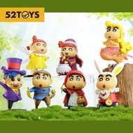52TOYS Crayon Shin-Chan Fairy Tale Series Mystery Box Anime Trendy Play Figure Gifts Ornaments Toys 