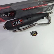 MUTE ท่อผ่า ท่อติดรถ ผ่าหมก WAVE125ปลาวาฬ 2023 รุ่นไฟLED ใหม่ล่าสุด ****มี มอก.**** ***เฉพาะรุ่น 202