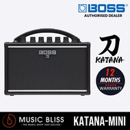 Boss Katana Mini 7-Watt Combo Amplifier (KTN-Mini/Katana-Mini)