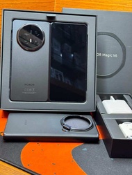 (New) HONOR Magic V6 5G Android Mobile Phone (16GB+1TB/BLACK/Dual SIM/Unlocked)