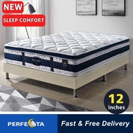 12 inch Pocket Spring Sleep Comfort and Divan Bed Base Free Installation and Delivery