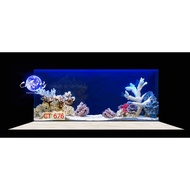 3d painting. stickers for aquariums, arowana fish tanks (back painting)