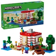 Compatible With Le~Gao Minecraft Series 21275 TNT Jungle House Boys Girls Children Assemble~Packing 
