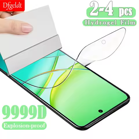 2-4Pcs 9999D Hydrogel Film For Vivo Y58 Y38 Y28 Y18 Y28s Y18i Y18e Screen Protectors For Vivo S6 S7e