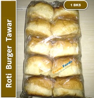 Roti Burger Tawar - Polos | Isi 10 Pcs [ Harga Per BKS ]