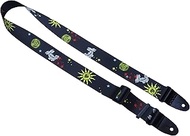 Killer-Q Guitar Strap - Stylish Straps for Electric and Acoustic Guitars, Made in USA - 2 Inches x 5